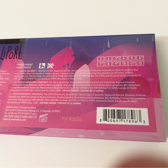 NYX Sugar Trip Squad Shadow Palette 12 Shades - Picture 8 of 14